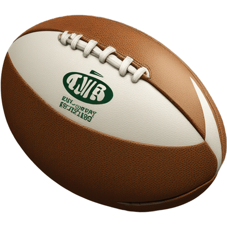 rugby ball emoji