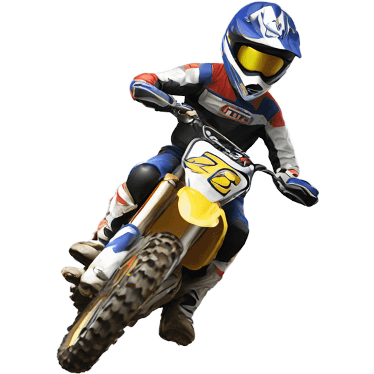 Motocross emoji