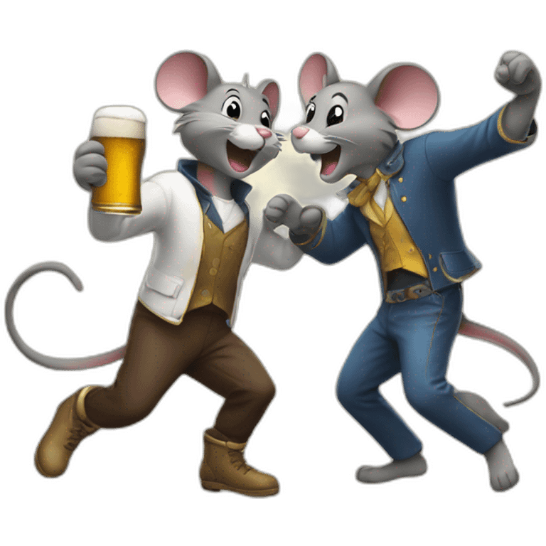 beer-dancing-with-a-mouse emoji