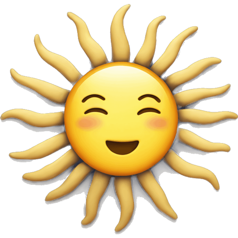 Sun emoji