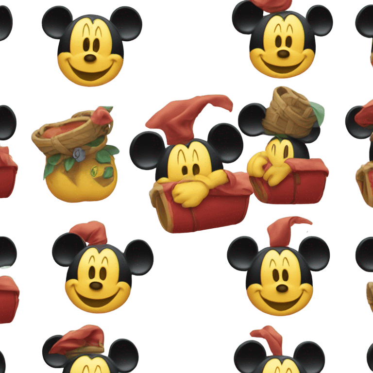 Rueda de la fortuna de Mickey emoji