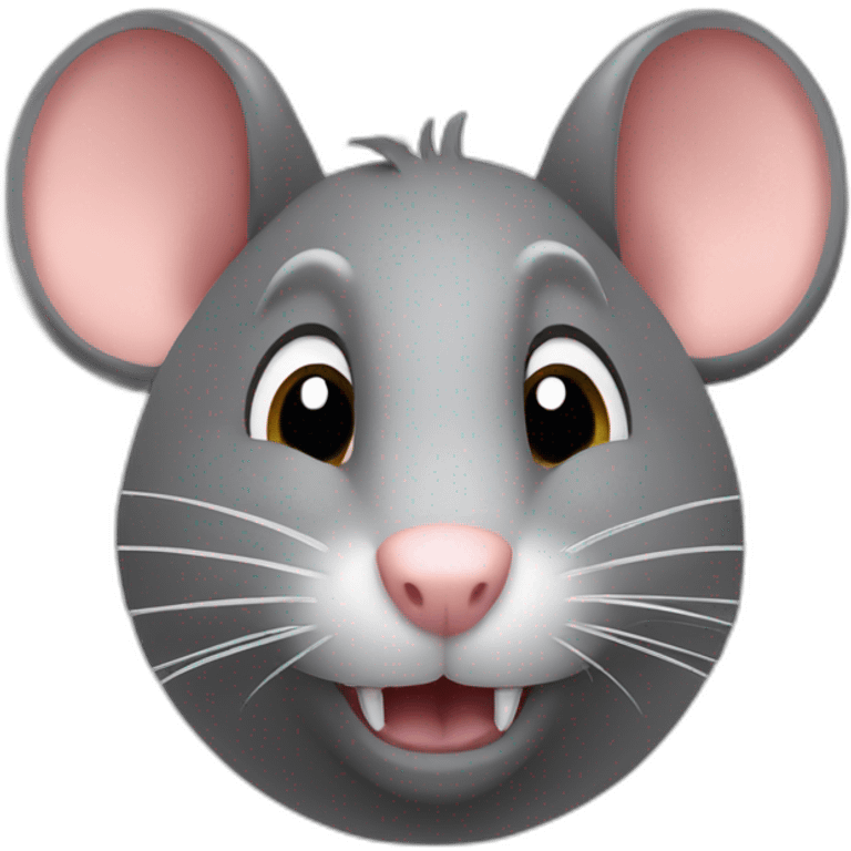 rat dans un trou emoji