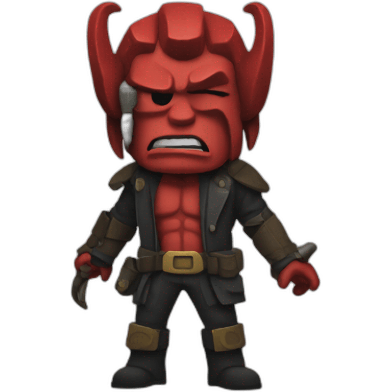 Hellboy emoji