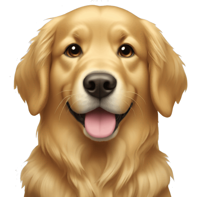 Golden retriever emoji