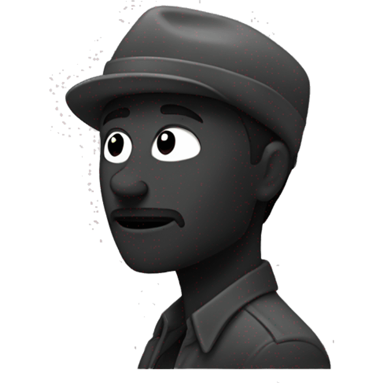 Noir stylé  emoji