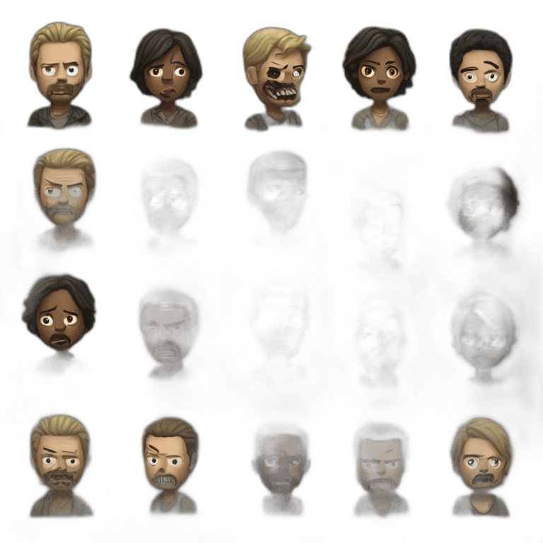 The walkingng dead emoji