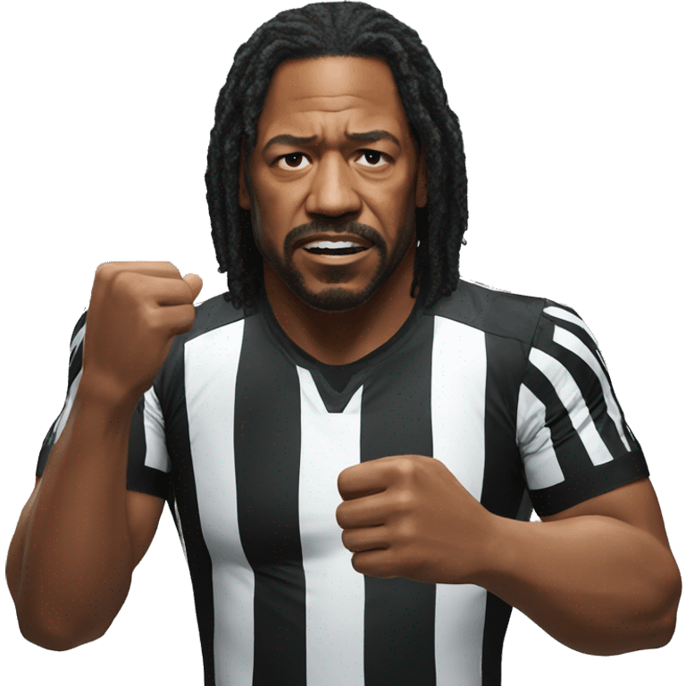 ufc referee herb dean stopping a fight emoji