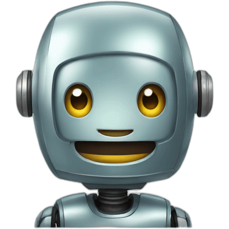 happy robot emoji