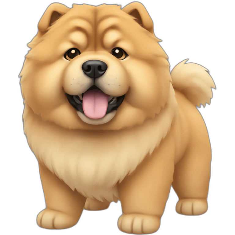 Chow chow emoji