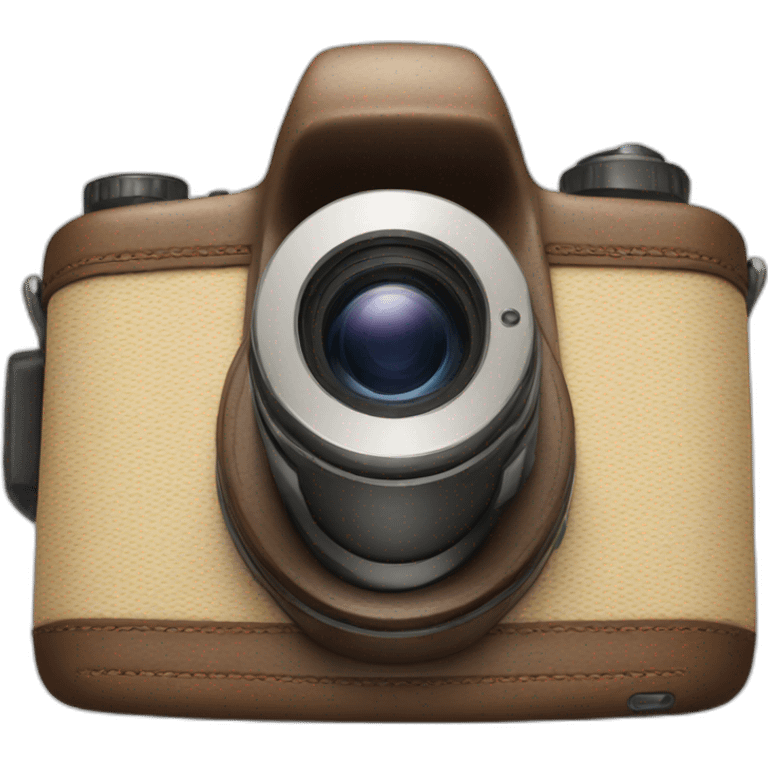 a camera emoji