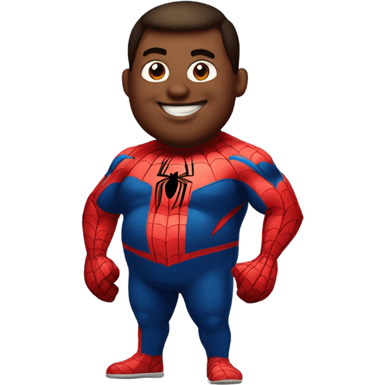 fat spiderman emoji