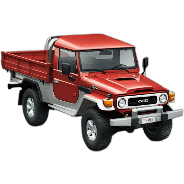 Land Cruiser pickup 2024 one cabinet  emoji