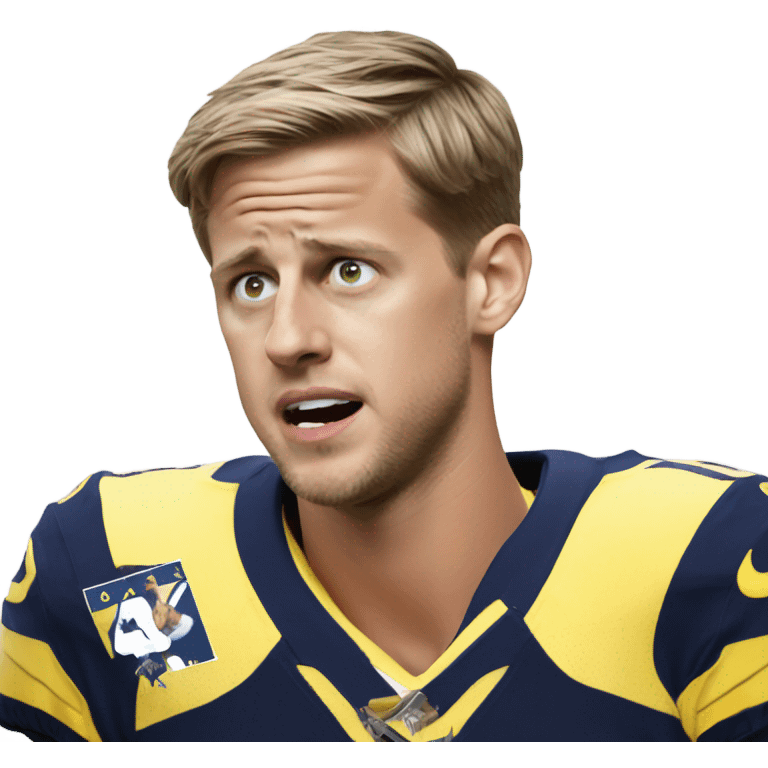 Jared Goff crying emoji