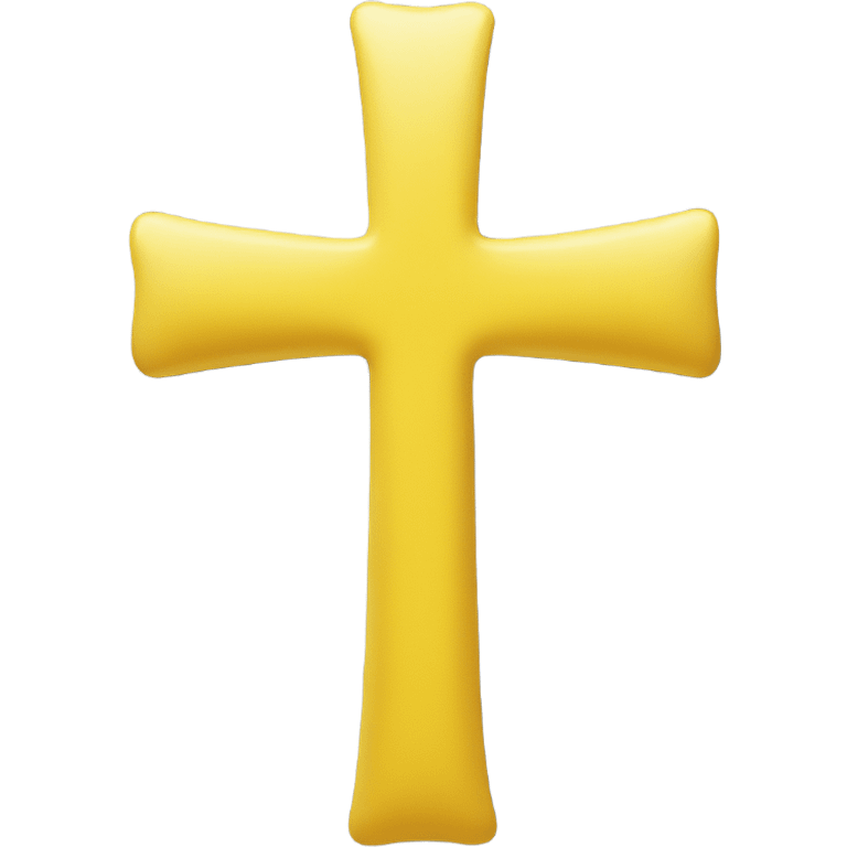 yellow cross emoji