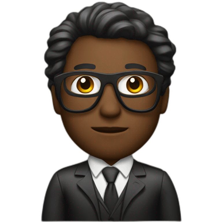 Lawyer superhero emoji