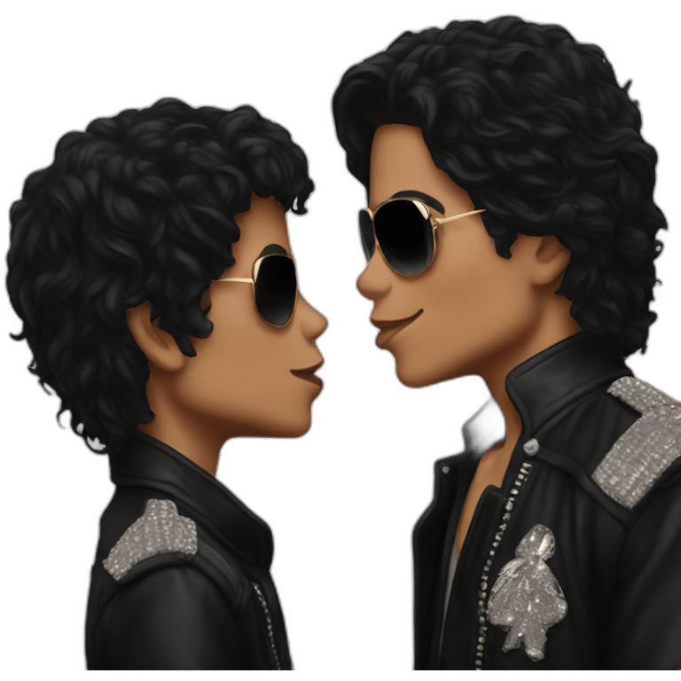 michael jackson kiss boy emoji