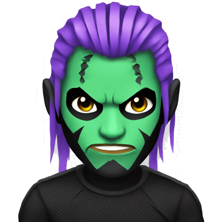 Jeff Hardy in apple emoji art style  emoji