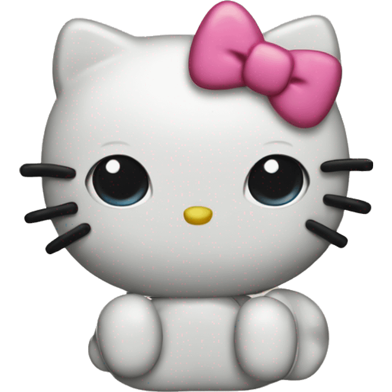 Hello kitty, star eyes  emoji