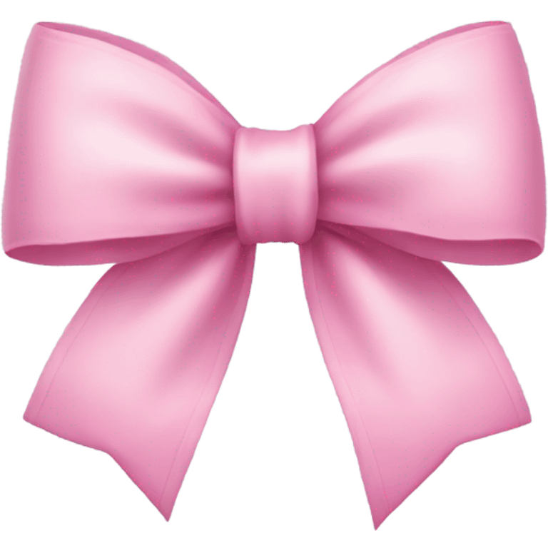 A little thin pink bow with a star emoji