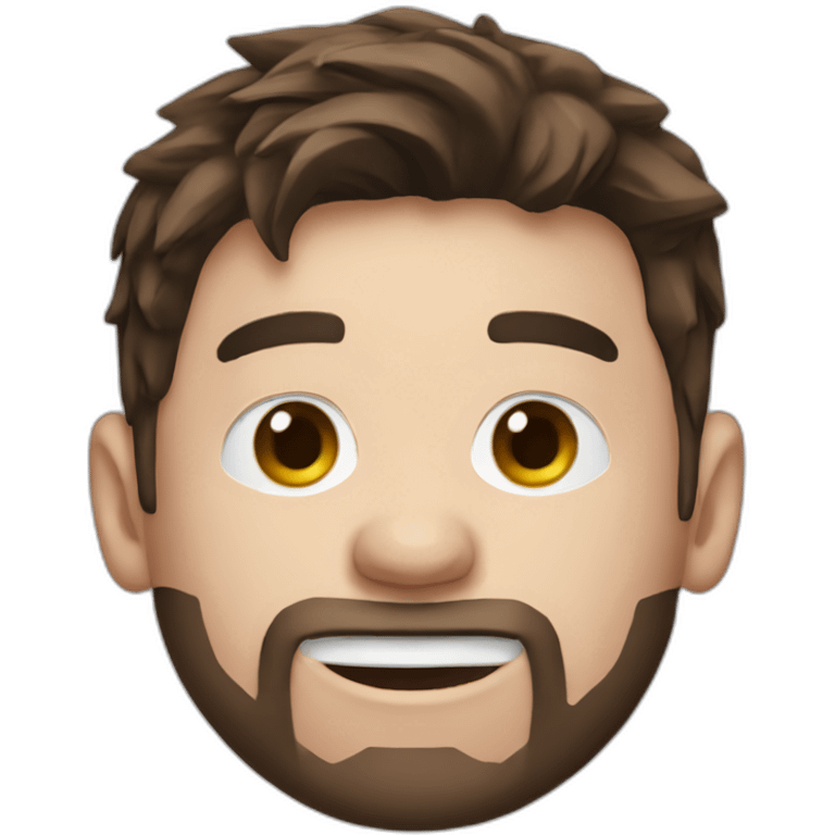 Messi-playing-football emoji