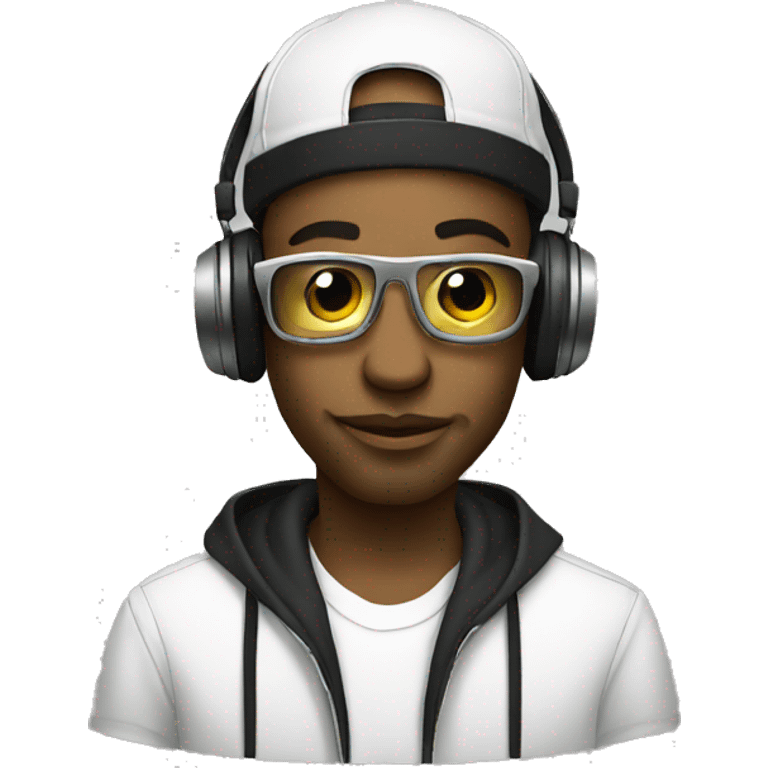 hip hop dj emoji