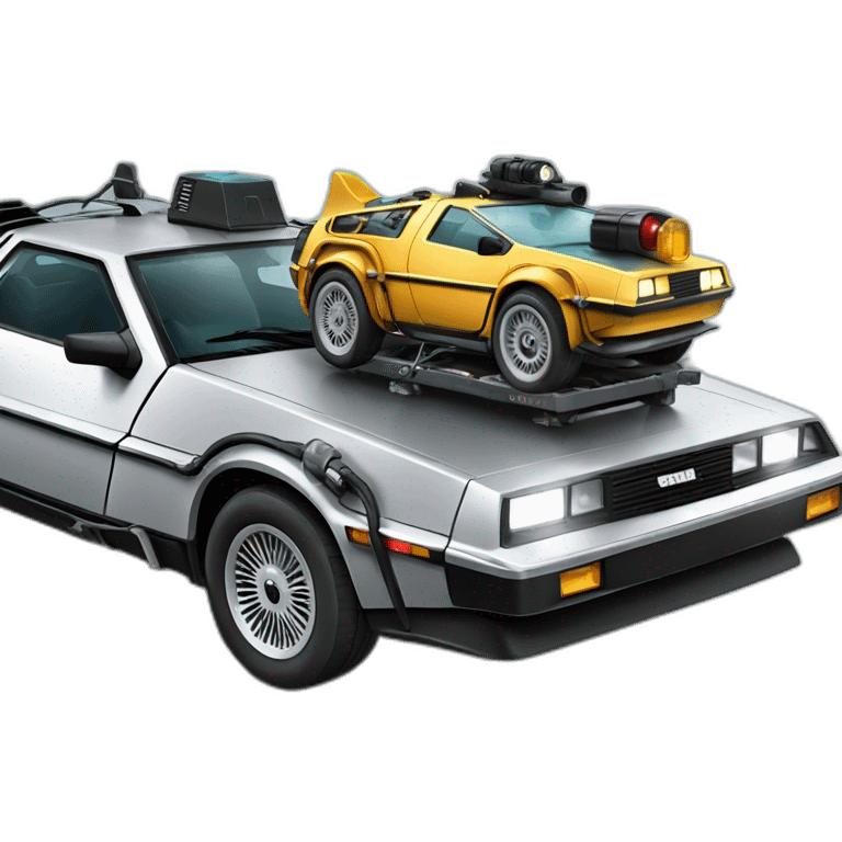 back to the future car emoji