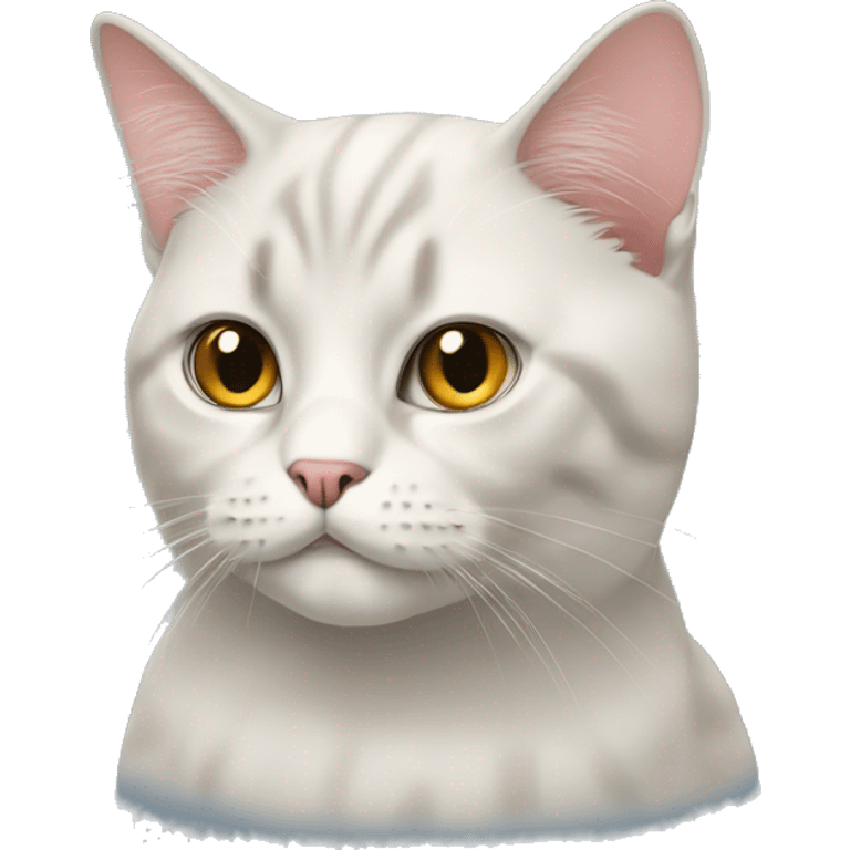 The British cat emoji