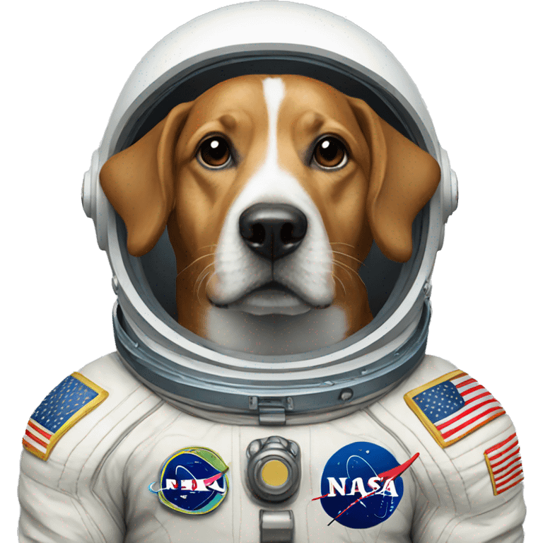 dog astronaut  emoji