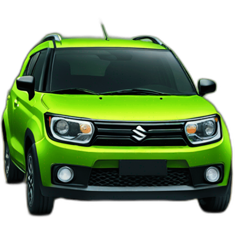 suzuki ignis in forest emoji