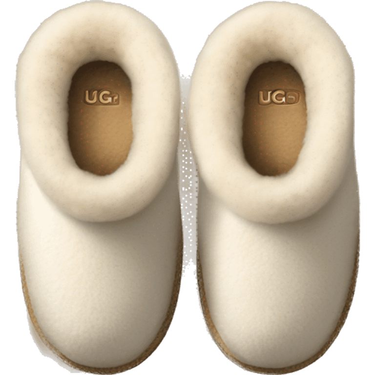 UGG slippers  emoji