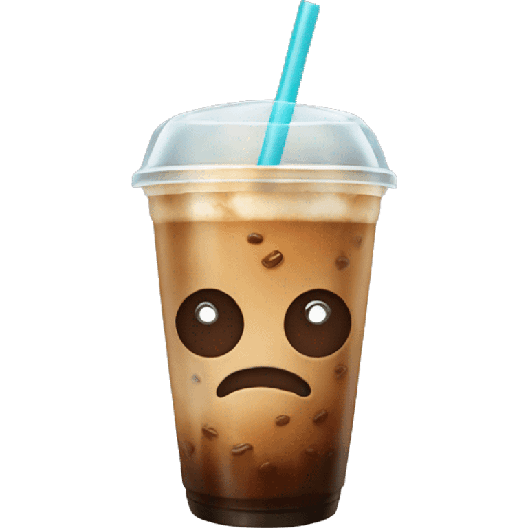 iced coffee emoji