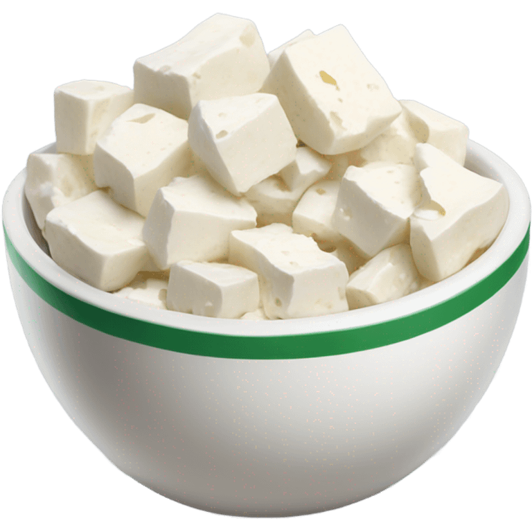 White feta emoji