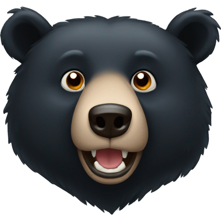 Black bear emoji