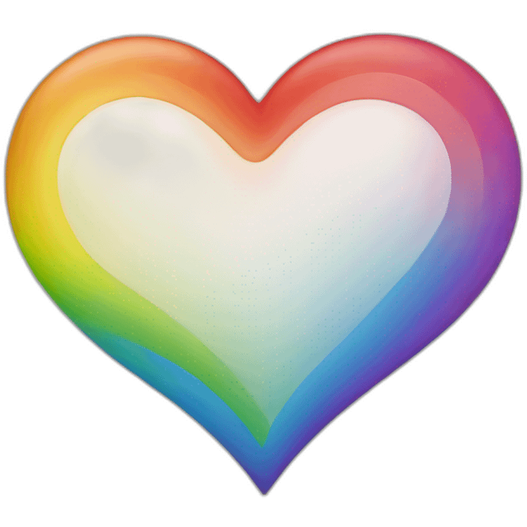 rainbow heart emoji