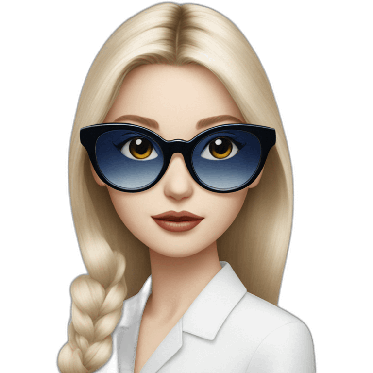 dior glasses emoji