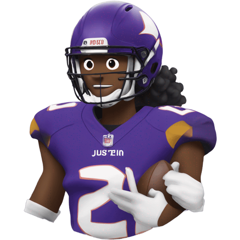 Justin Jefferson emoji