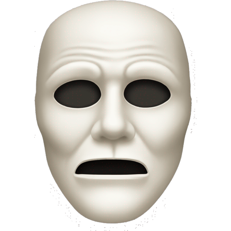 The Phantom of the Opera with a half-mask emoji