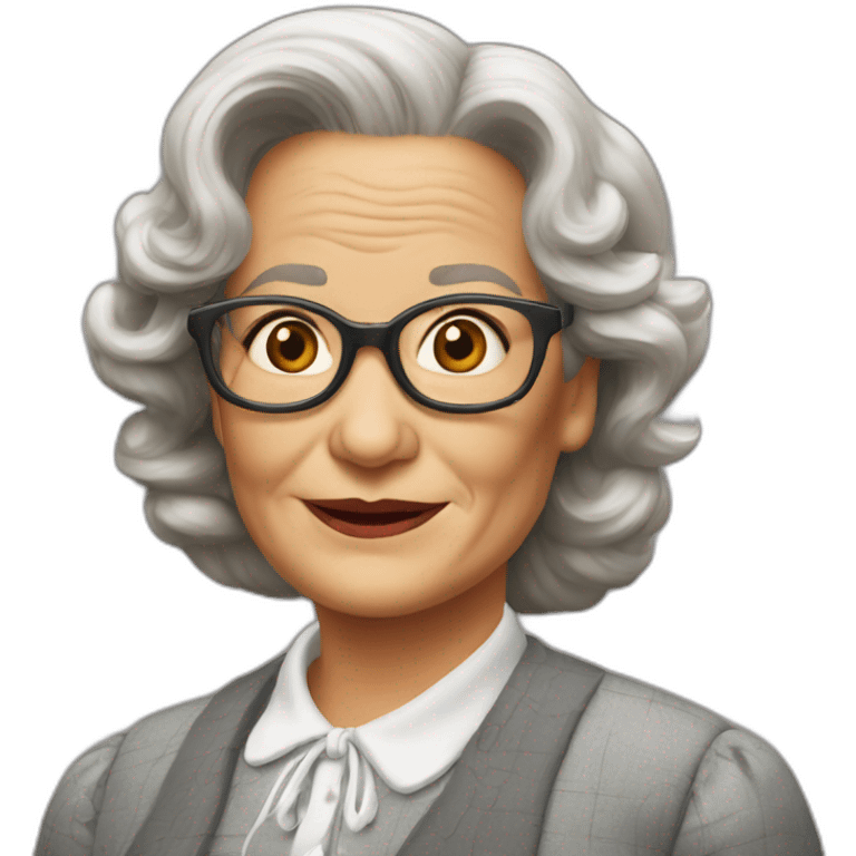 miss doubtfire emoji