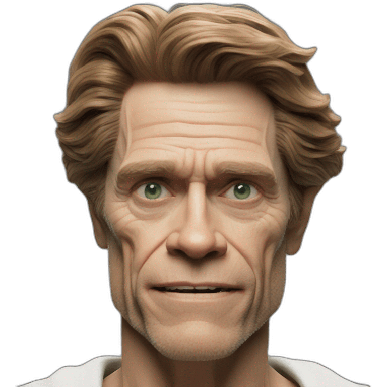 Willem Dafoe angelic emoji