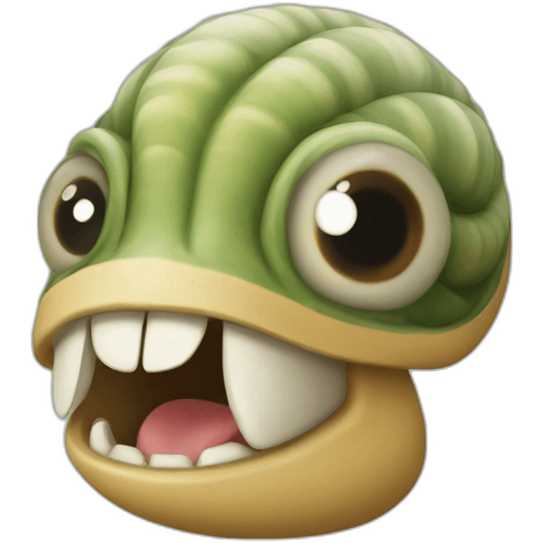 caracol sonriente emoji