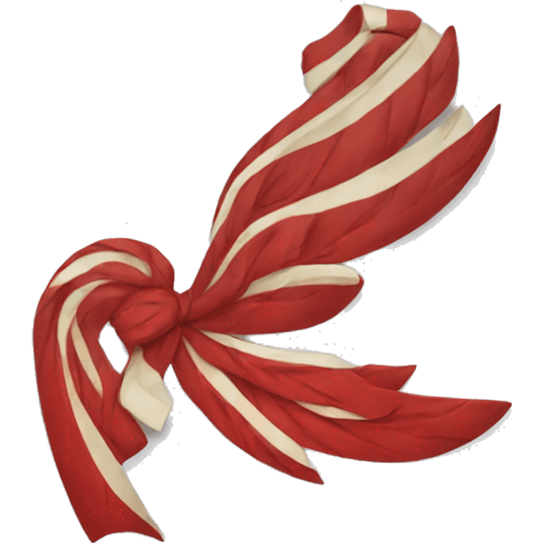 Redwings logo with bow emoji