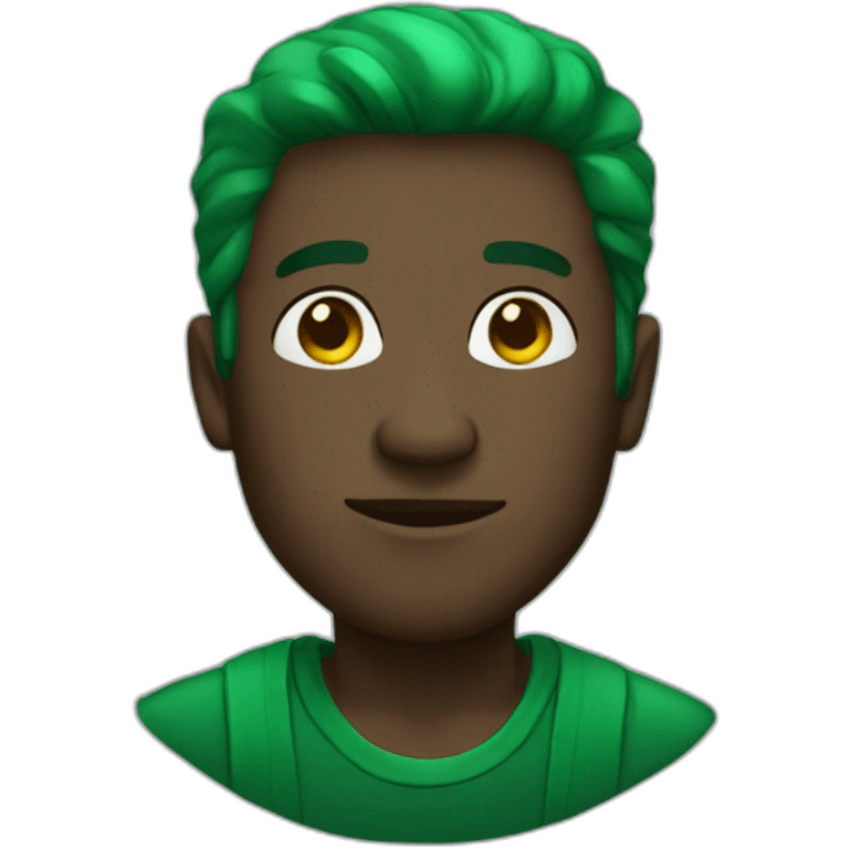 emerald man emoji