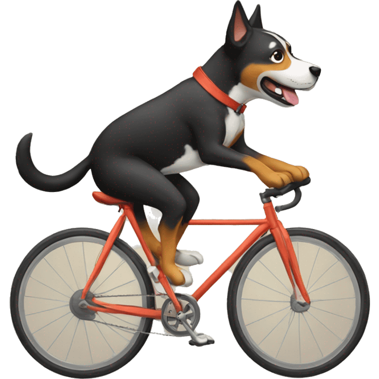 Dog Cycling  emoji