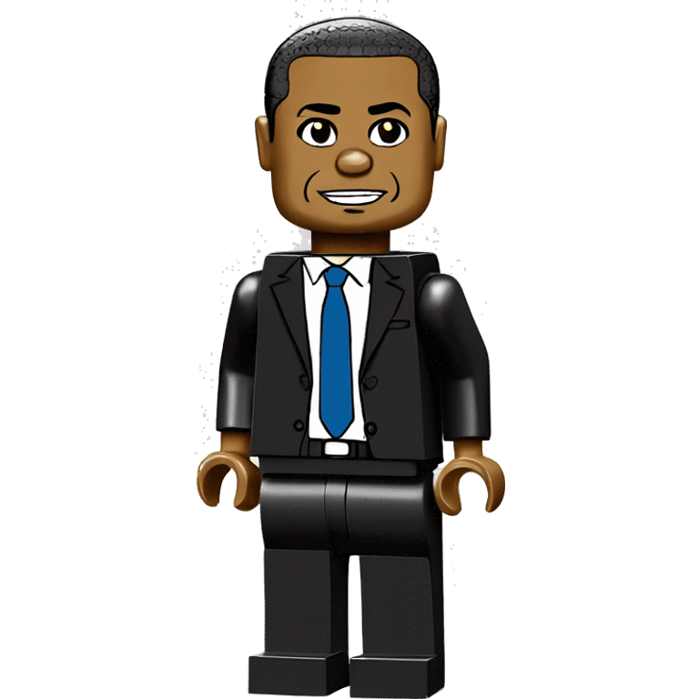 BARACK OBAMA lego full body emoji