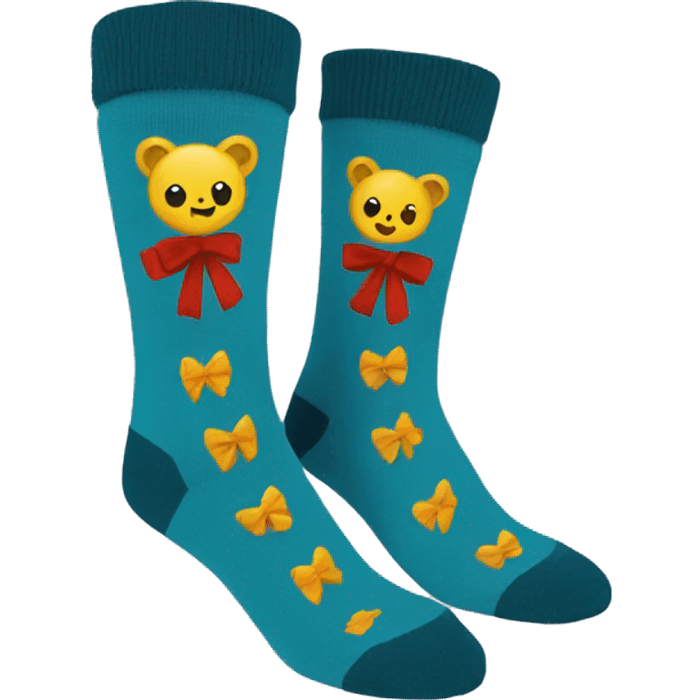 bow socks  emoji