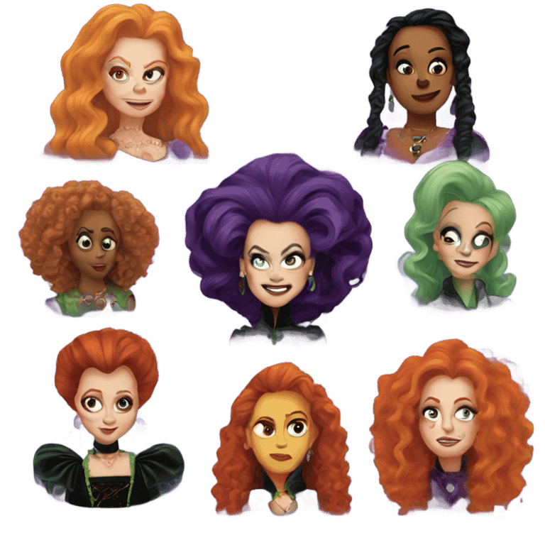 The Sanderson sisters  emoji