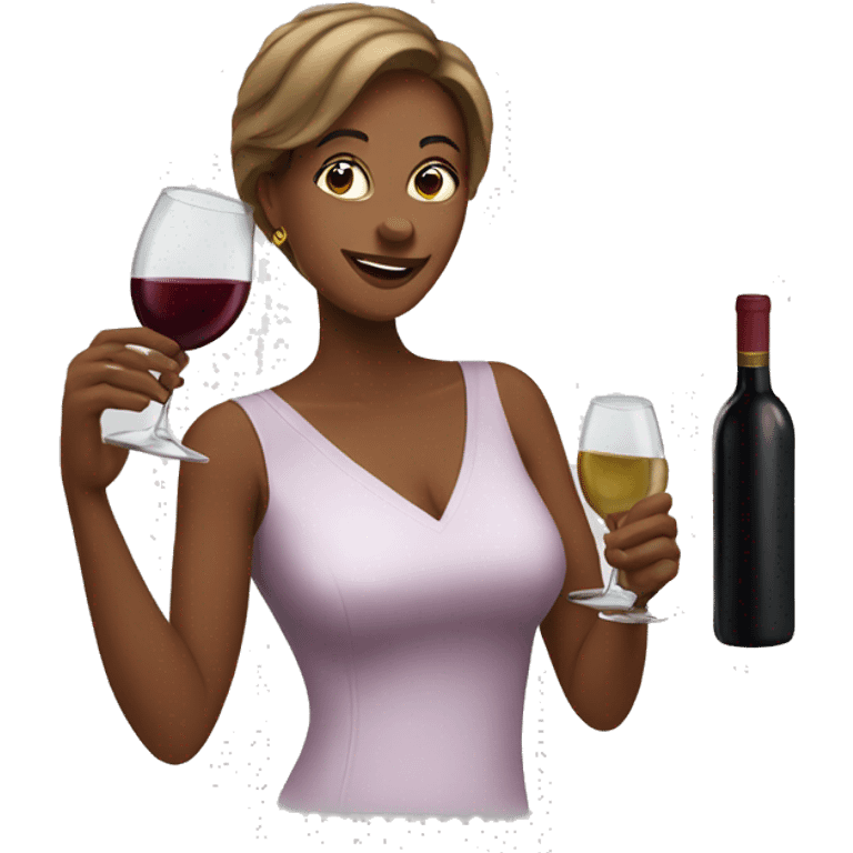 wine mom emoji