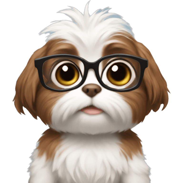 Cute and real gizmo from gremblins studying emoji