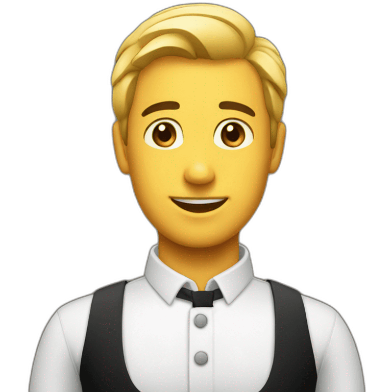 hotel waiter emoji