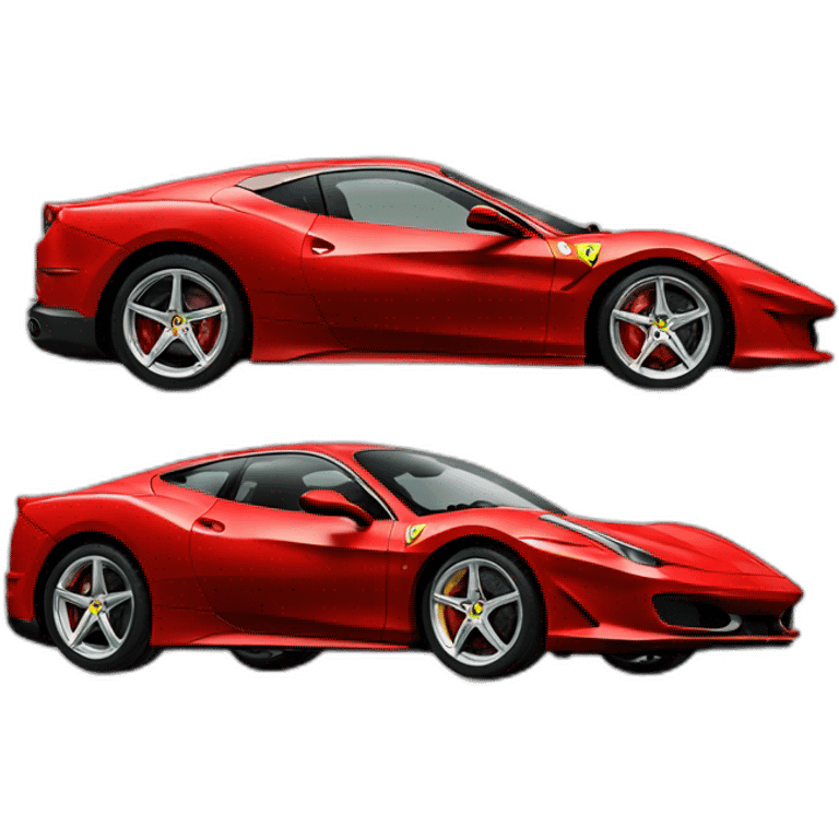 ferrari rojo emoji